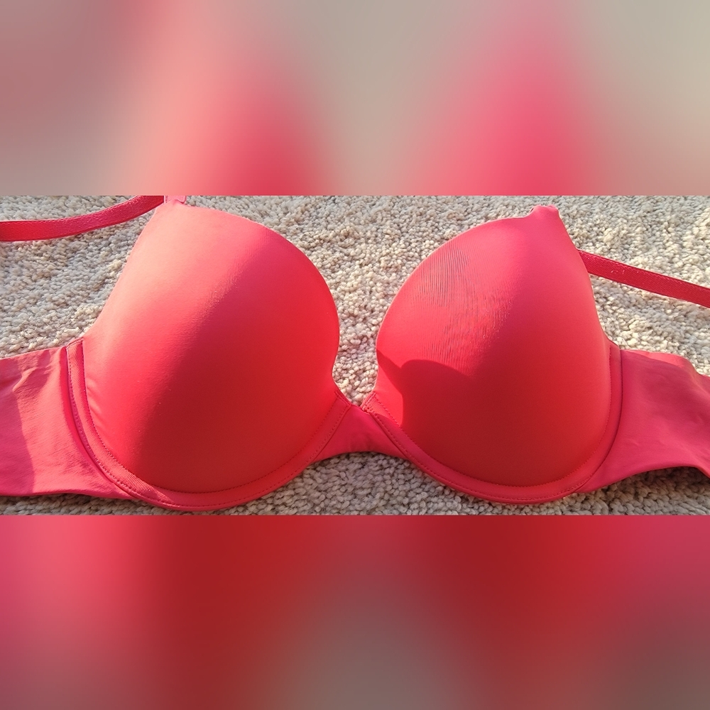 Gap Vibrant Red Push-Up Bra 36B